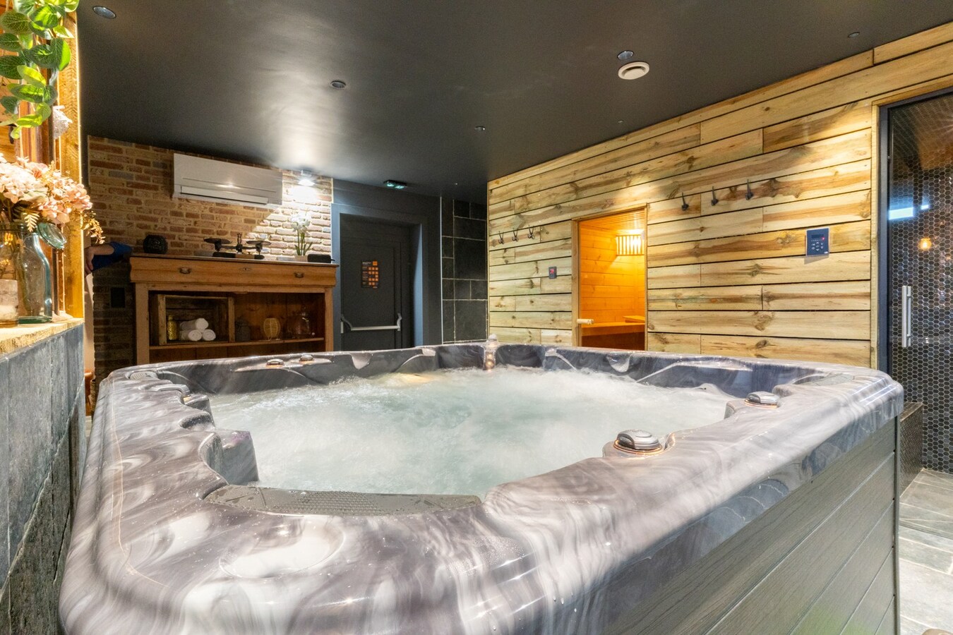 Ensemble immobilier érigé sur 2448m² (Corps de ferme, profession libérale, SPA Airbnb) 