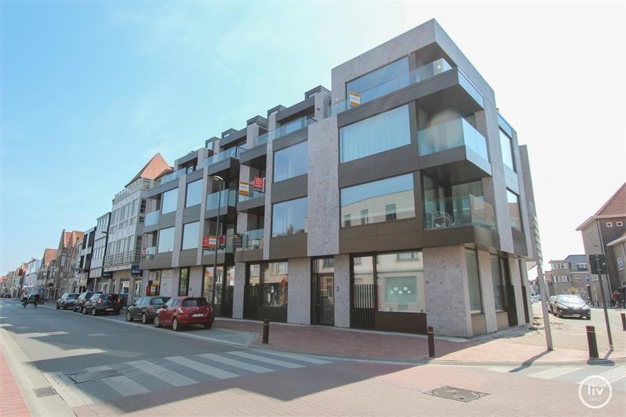 Appartement au rez-de-chaussée avec 1 chambre et terrasse, à proximité du centre commercial de Knokke. 