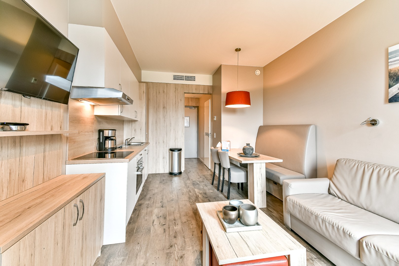 Gemeubeld vakantieappartement in vakantiedomein Duinenzicht 