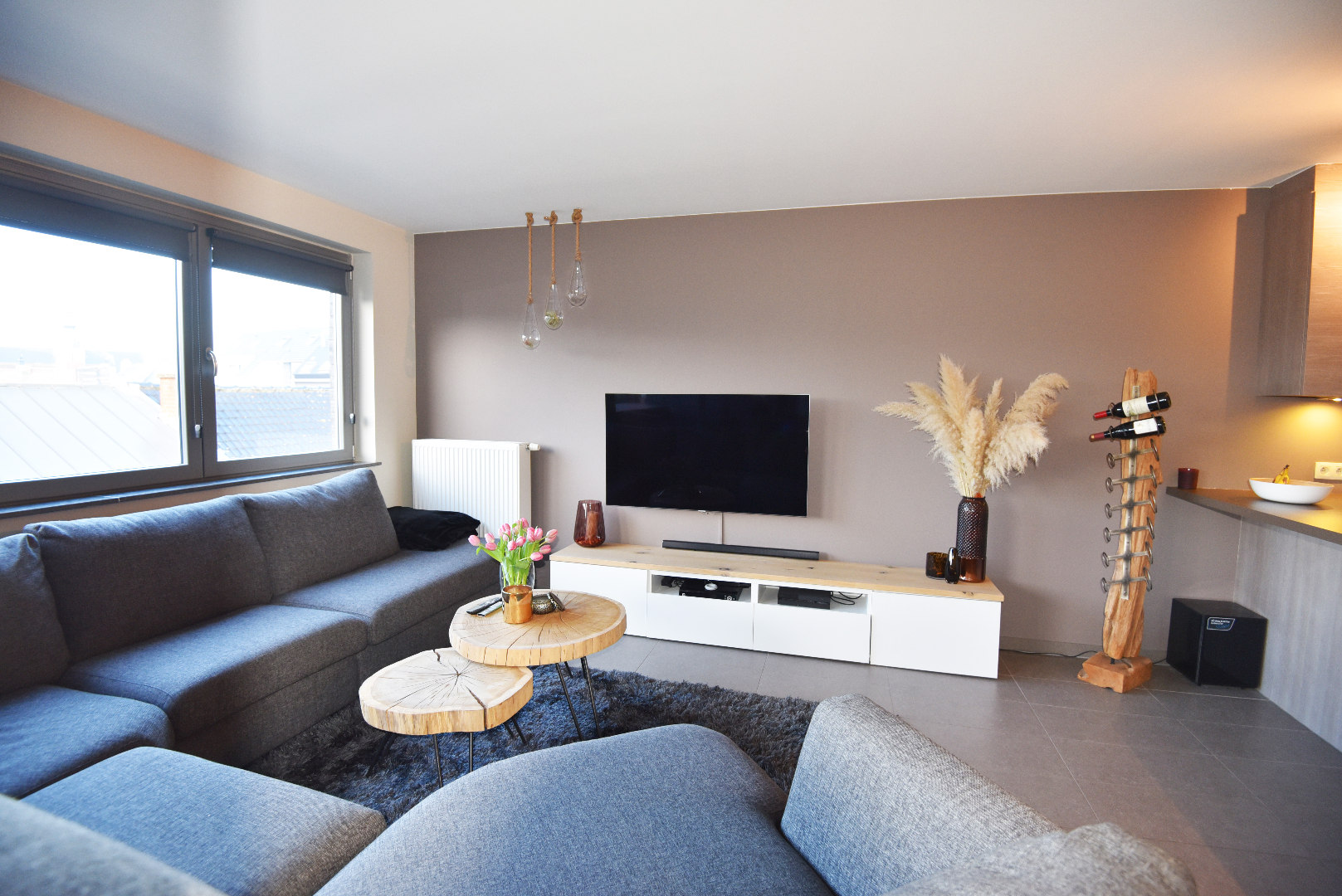 Ruim duplex app. 3 slpks en terras te Maldegem centrum 