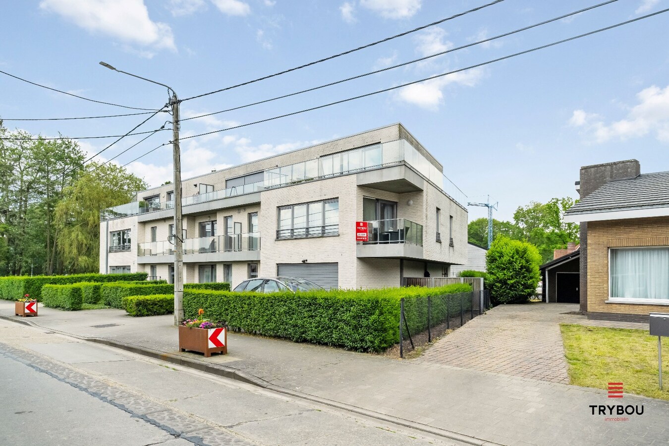 Prachtig gelegen woonappartement (112m²) met 3 terrassen 