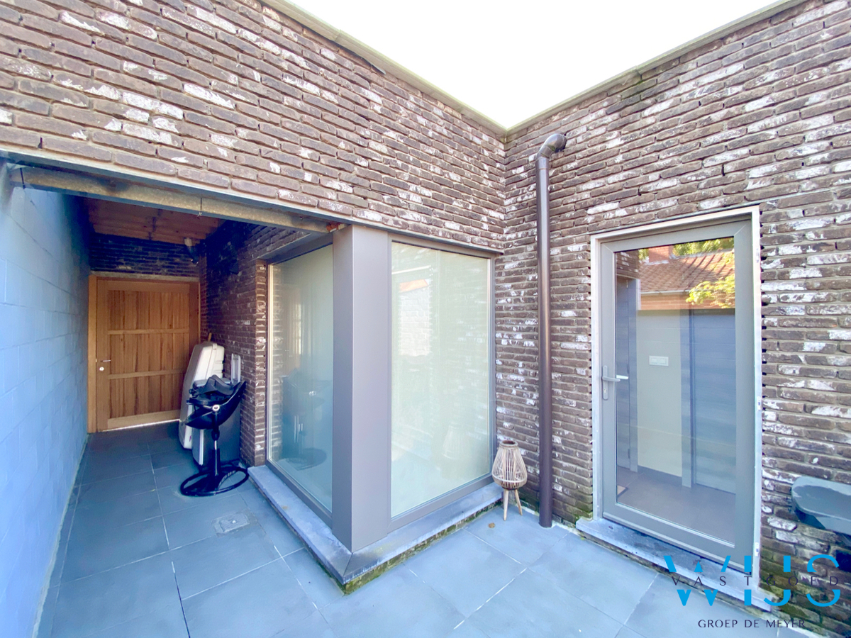 Instapklare HOB met zeer aangename tuin te Evergem ! 