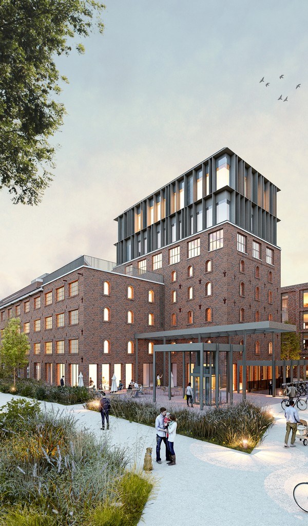 Moderne nieuwbouwkantoren te huur in The Heritage te Mechelen