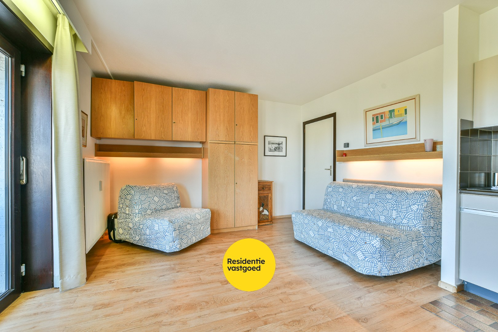 Exclusieve studio met betoverend zicht op de Potinière in de Concessie van De Haan! 