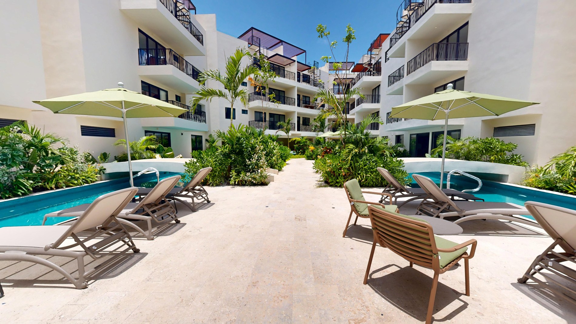 Nieuwbouwappartementen gelegen in TULUM - MEXICO 