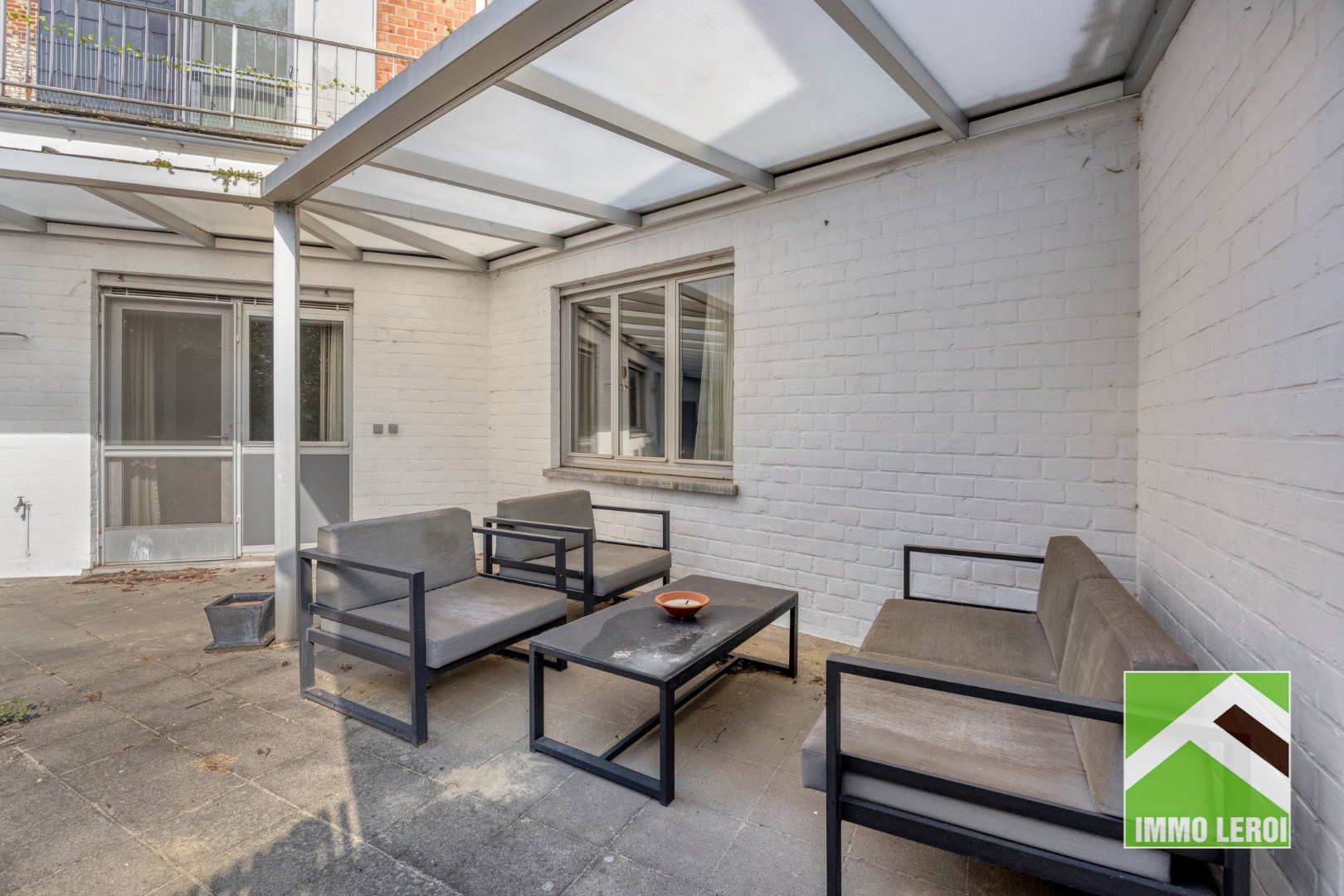 Terras met zithoek