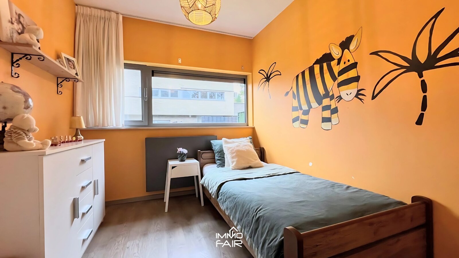 Gelijkvloers, energiezuinig appartement met 3 slaapkamers 