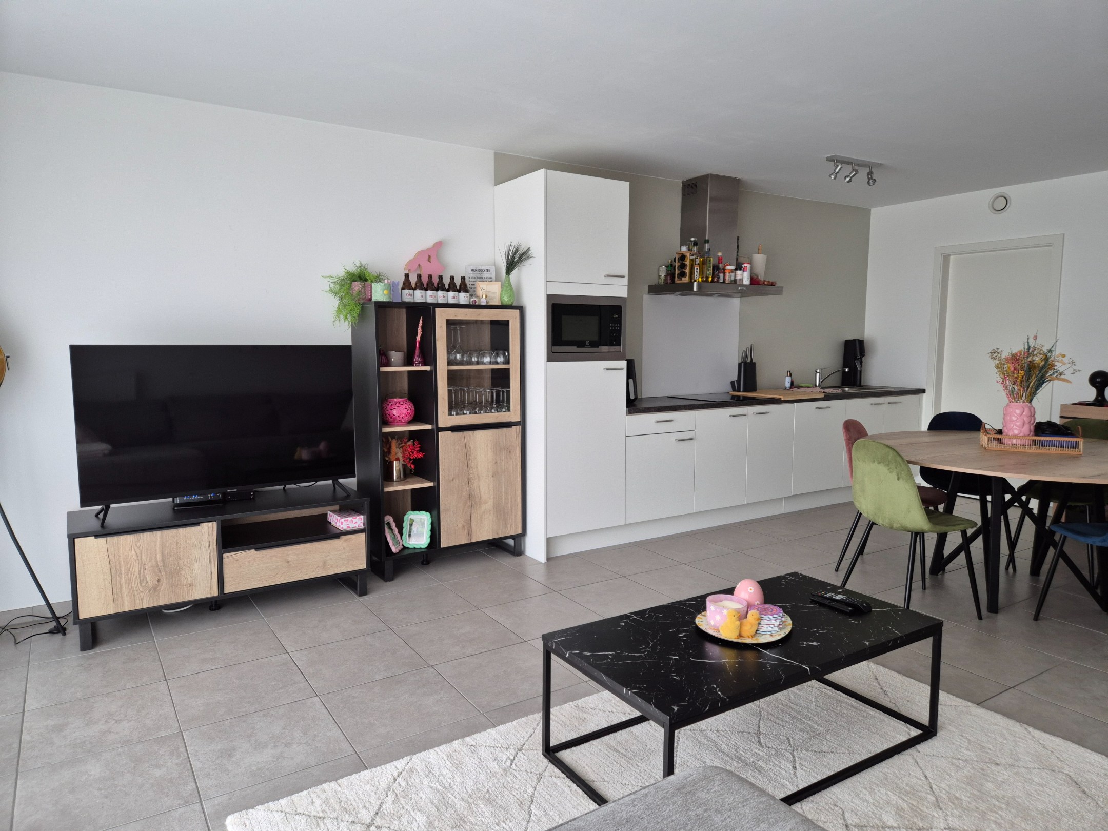 Appartement met 1 slaapkamer en terras. 