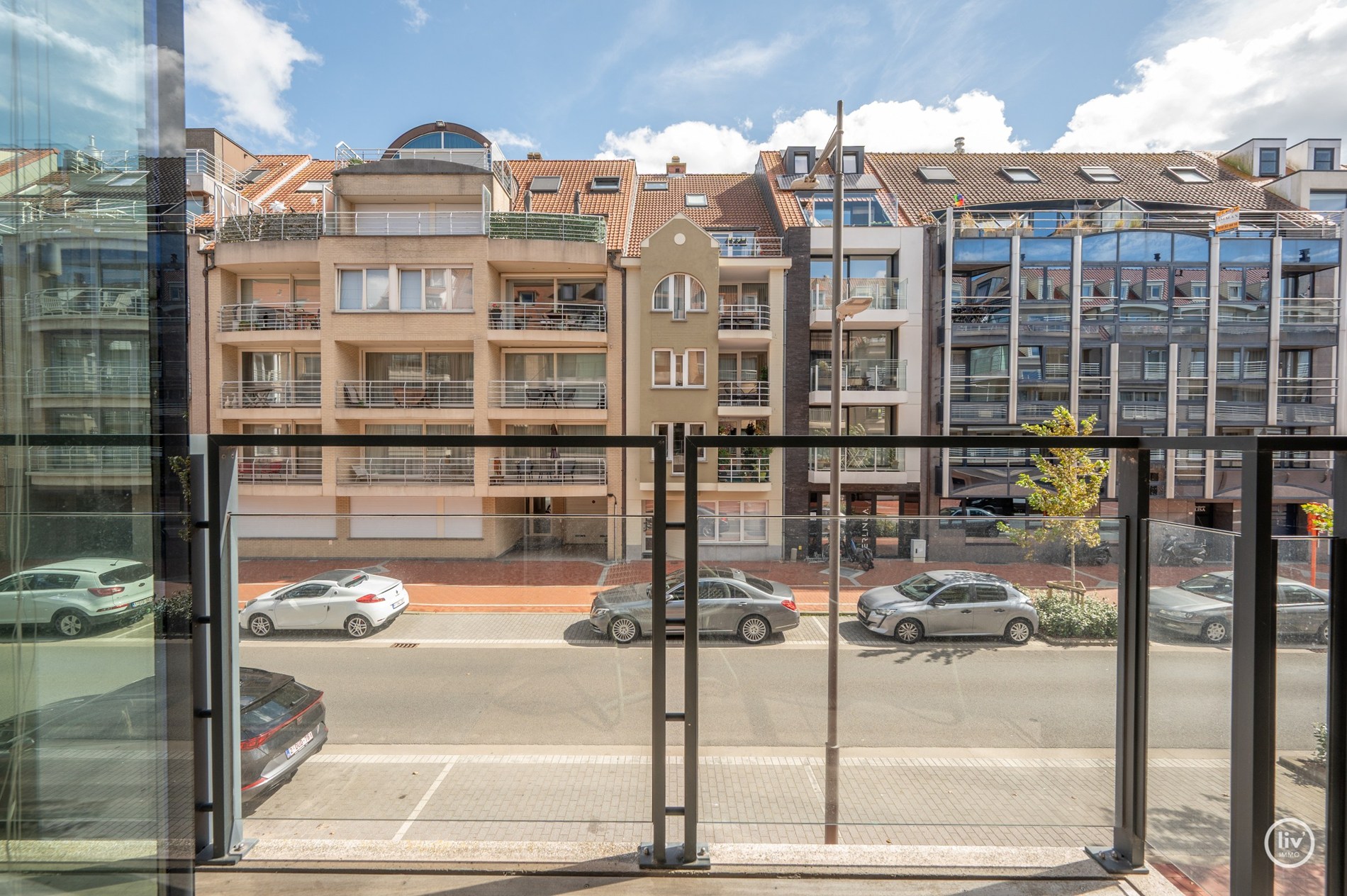 Magnifique appartement avec grande terrasse ensoleillée au centre de Knokke. 