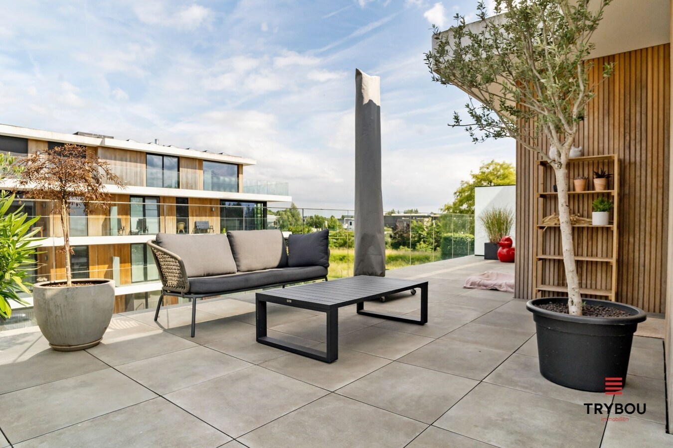 Exclusieve penthouse met ruim terras (114m²) te Kortemark 