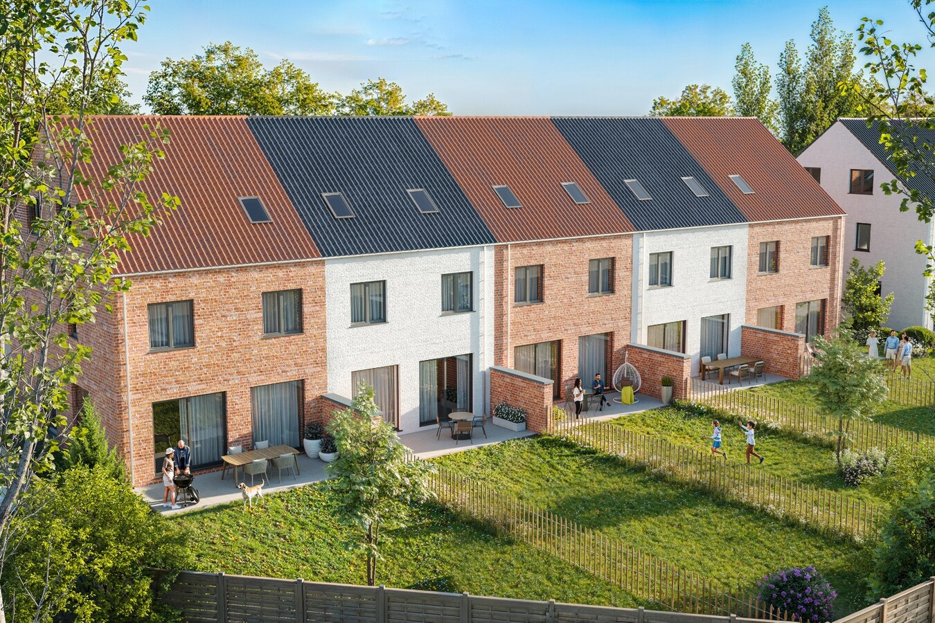 Ruime nieuwbouwwoning met tuin - 3 tot 5 slpks 