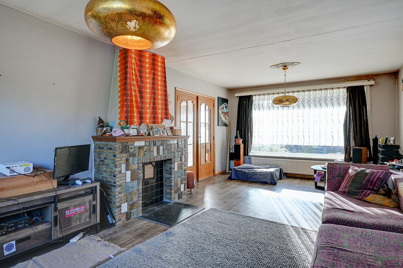 Open bebouwing op een perceel van 28m breed 