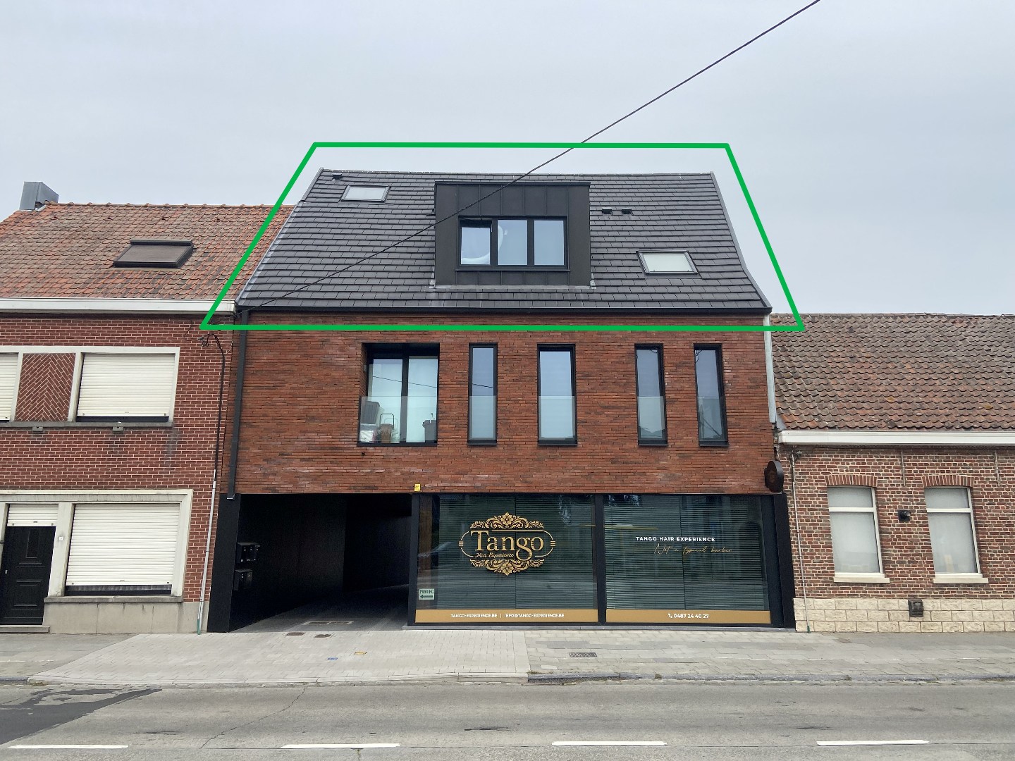 Nieuwbouw appartement met 2 slaapkamers en terras te Desselgem. 