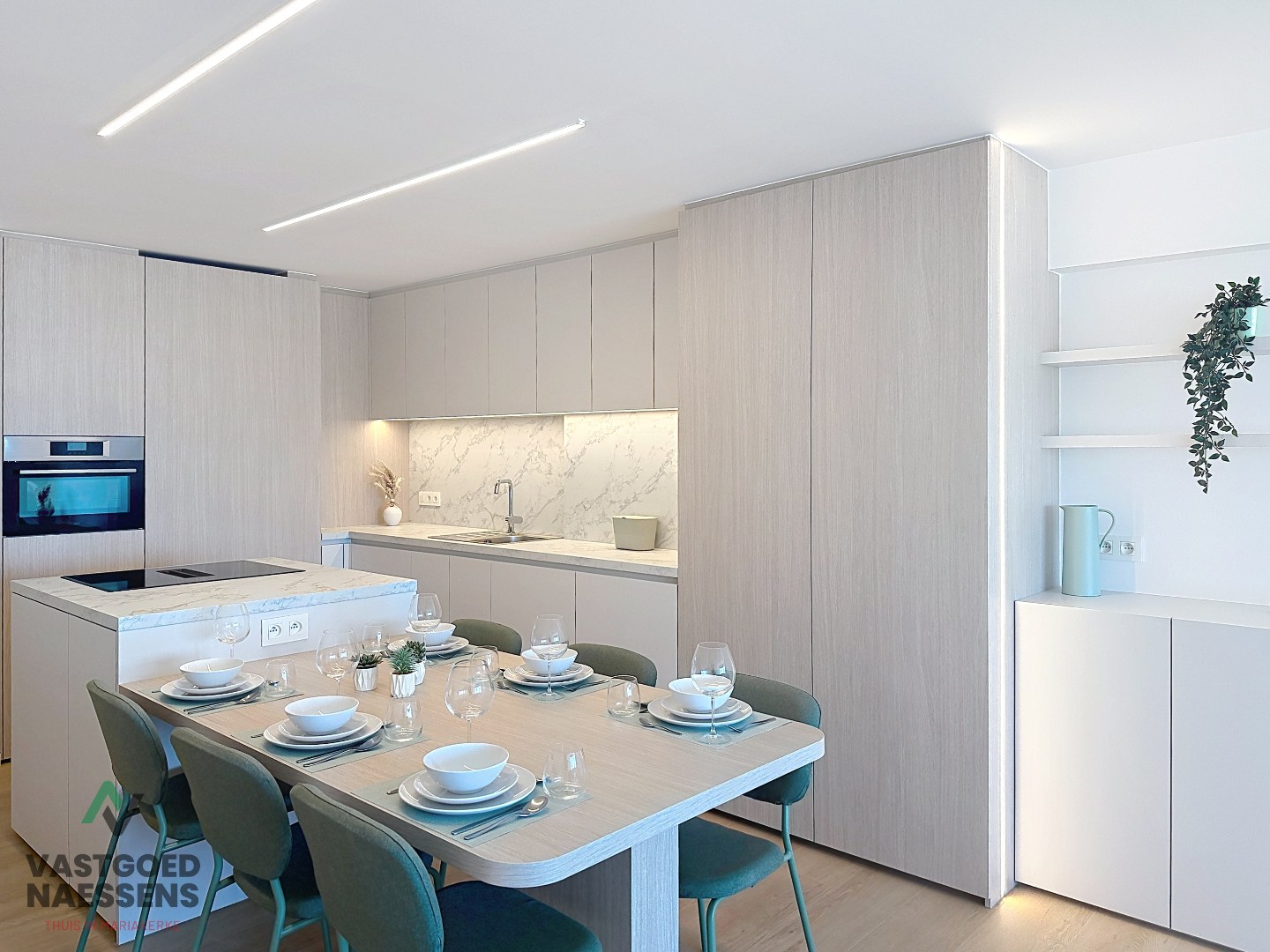 Magnifique appartement rénové de 3 chambres avec vue sur la mer. 