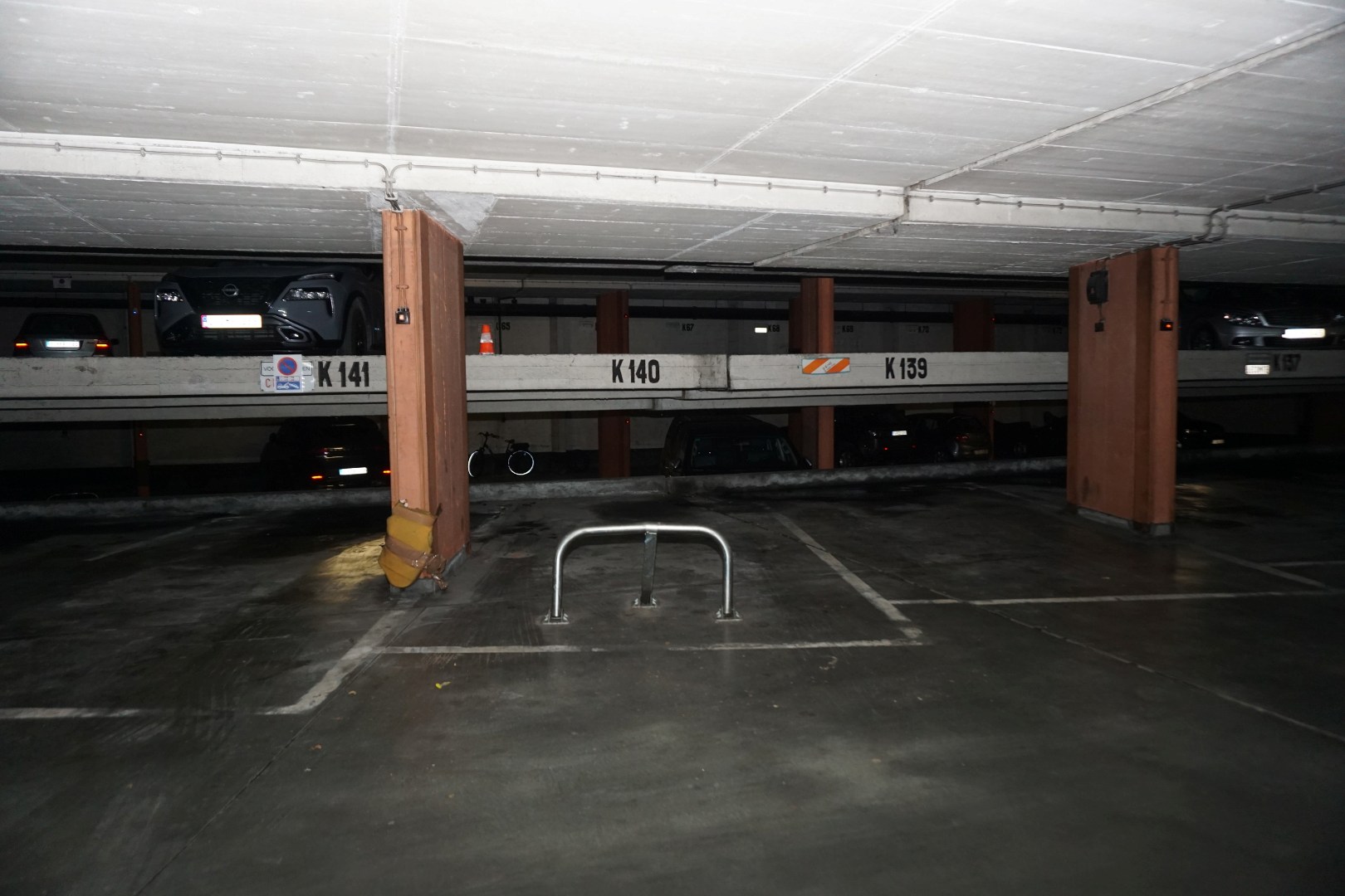 Autostaanplaats in parking Leopold 