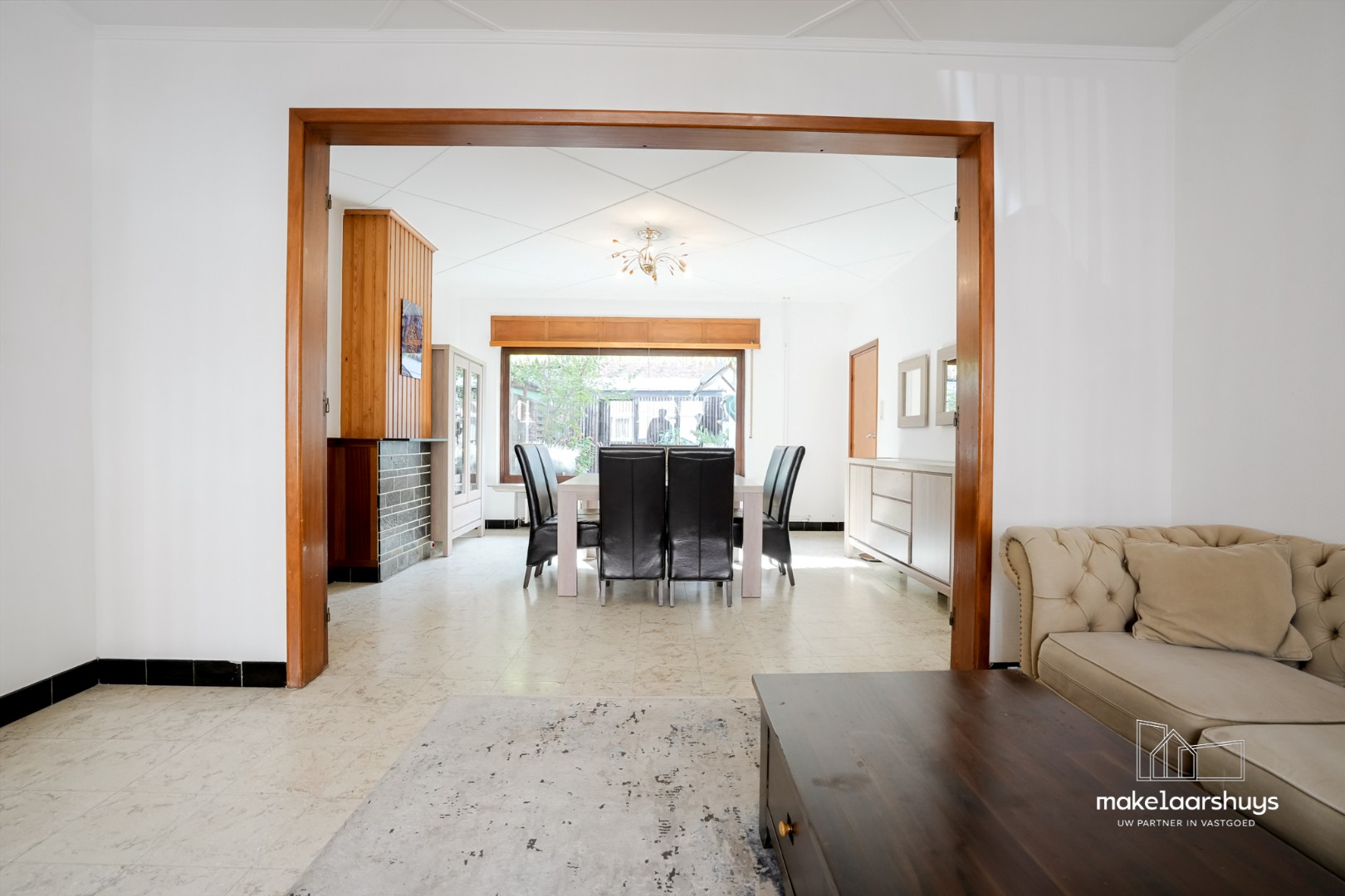 Ruime rijwoning met 3 slp. en tuin 
