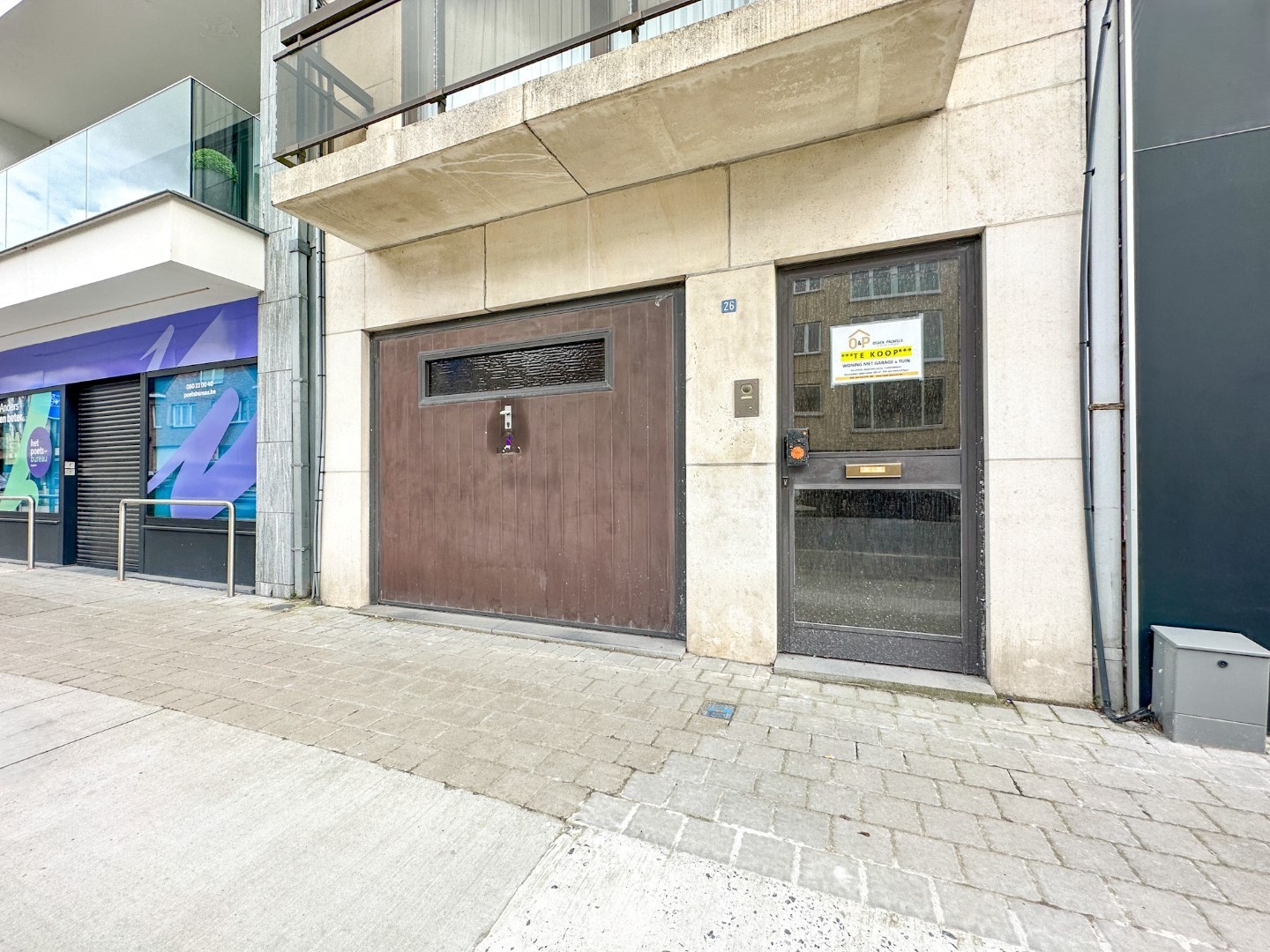 Stadswoning met potentieel, private garage, terras en tuin, mét lift, Torhout 