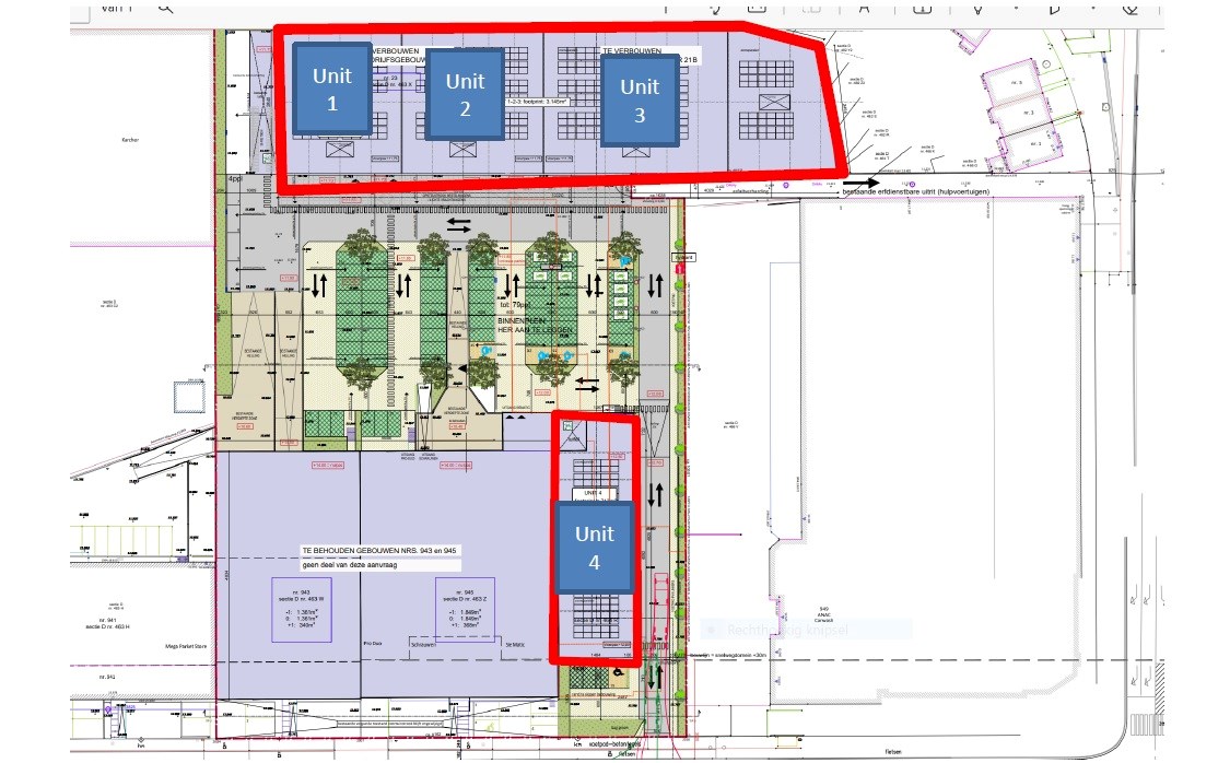 Gerenoveerde magazijnen te huur aan A12 in Wilrijk
