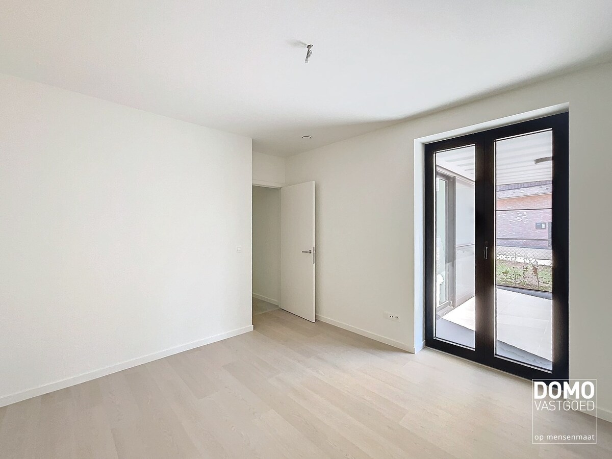 Energiezuinig gelijkvloers nieuwbouwappartement appartement met tuin ondergrondse autostandplaats - 108m² - EPC A 