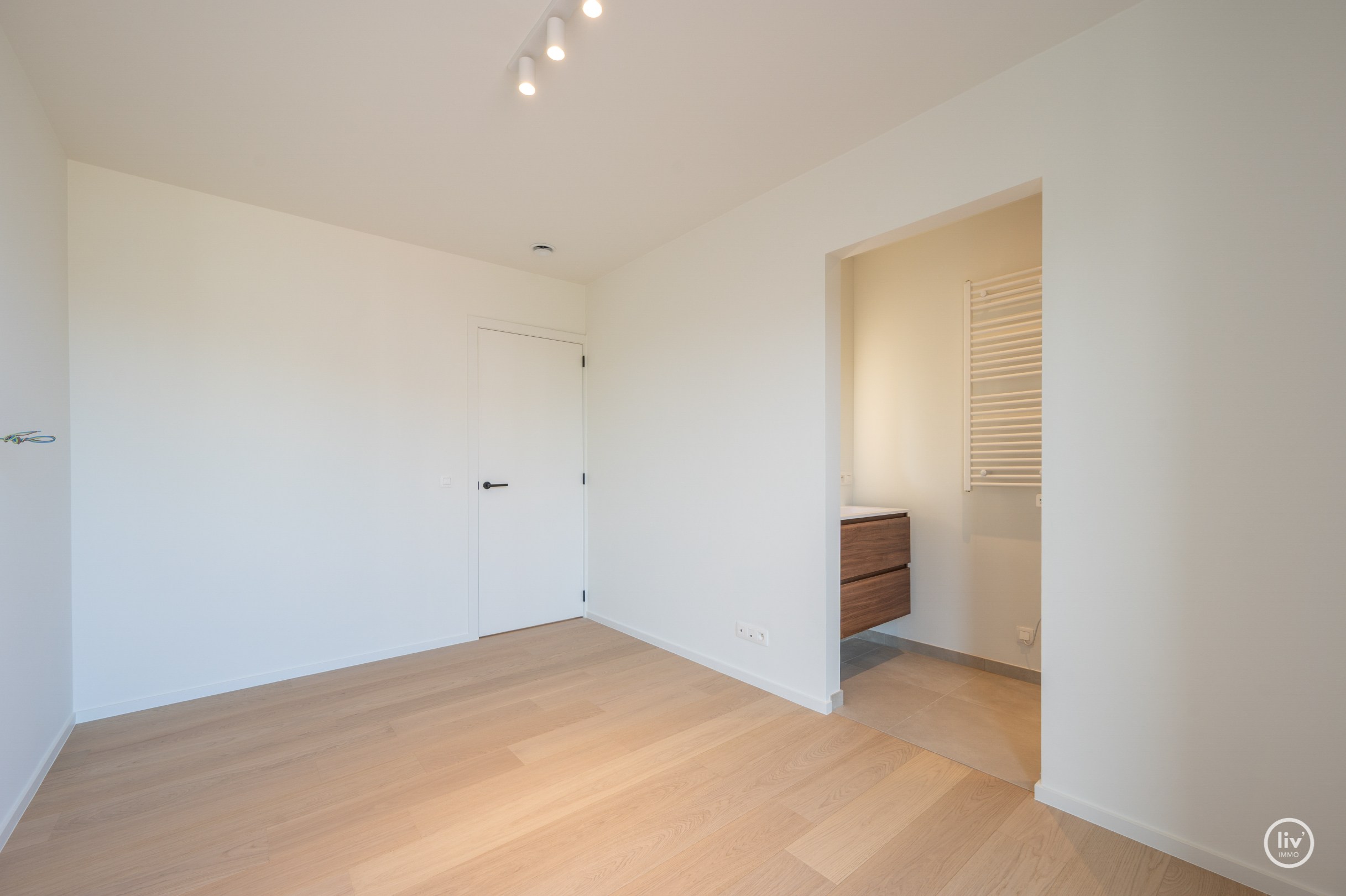 Nouvel appartement avec vue dégagée au centre de Knokke. 
