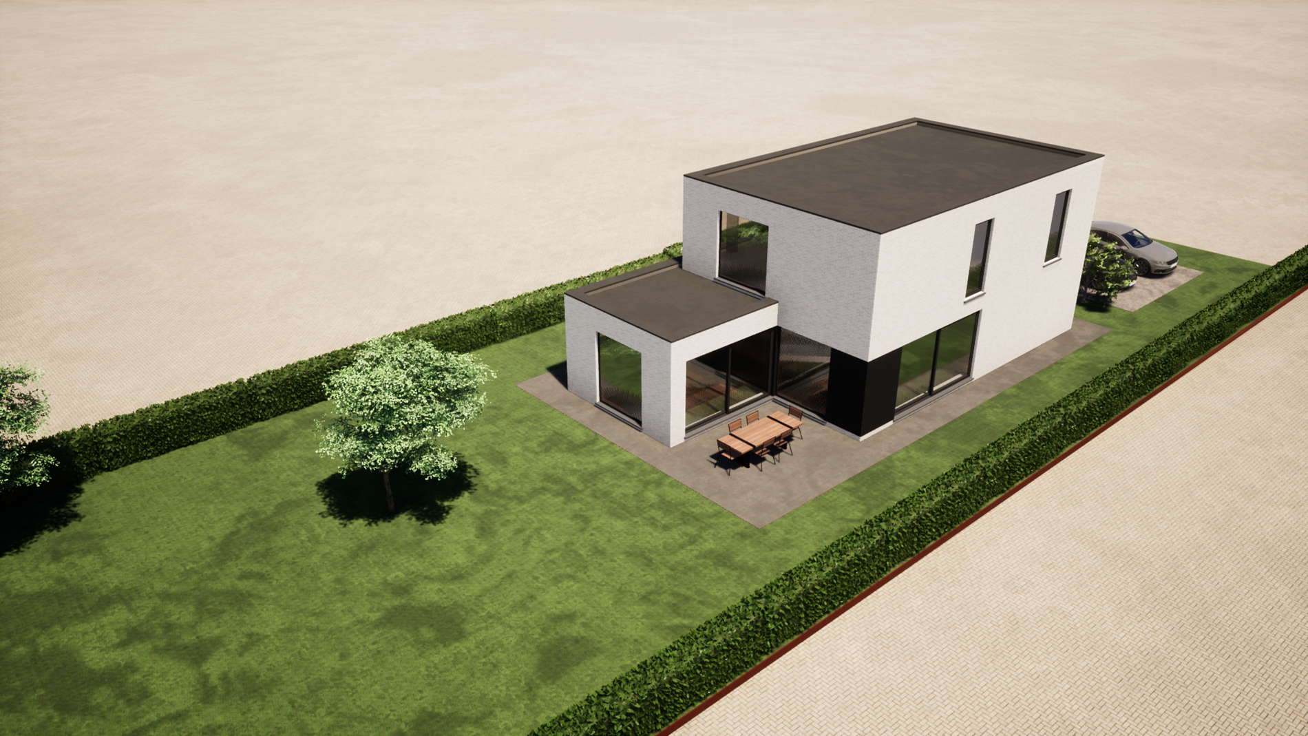 Exclusieve villa op centrale ligging nabij natuurdomein de Hoge Dijken 