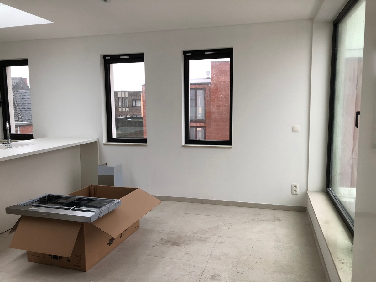 Energiezuinig, nieuwbouw 2-slpk-appartement te Centrum Eke 