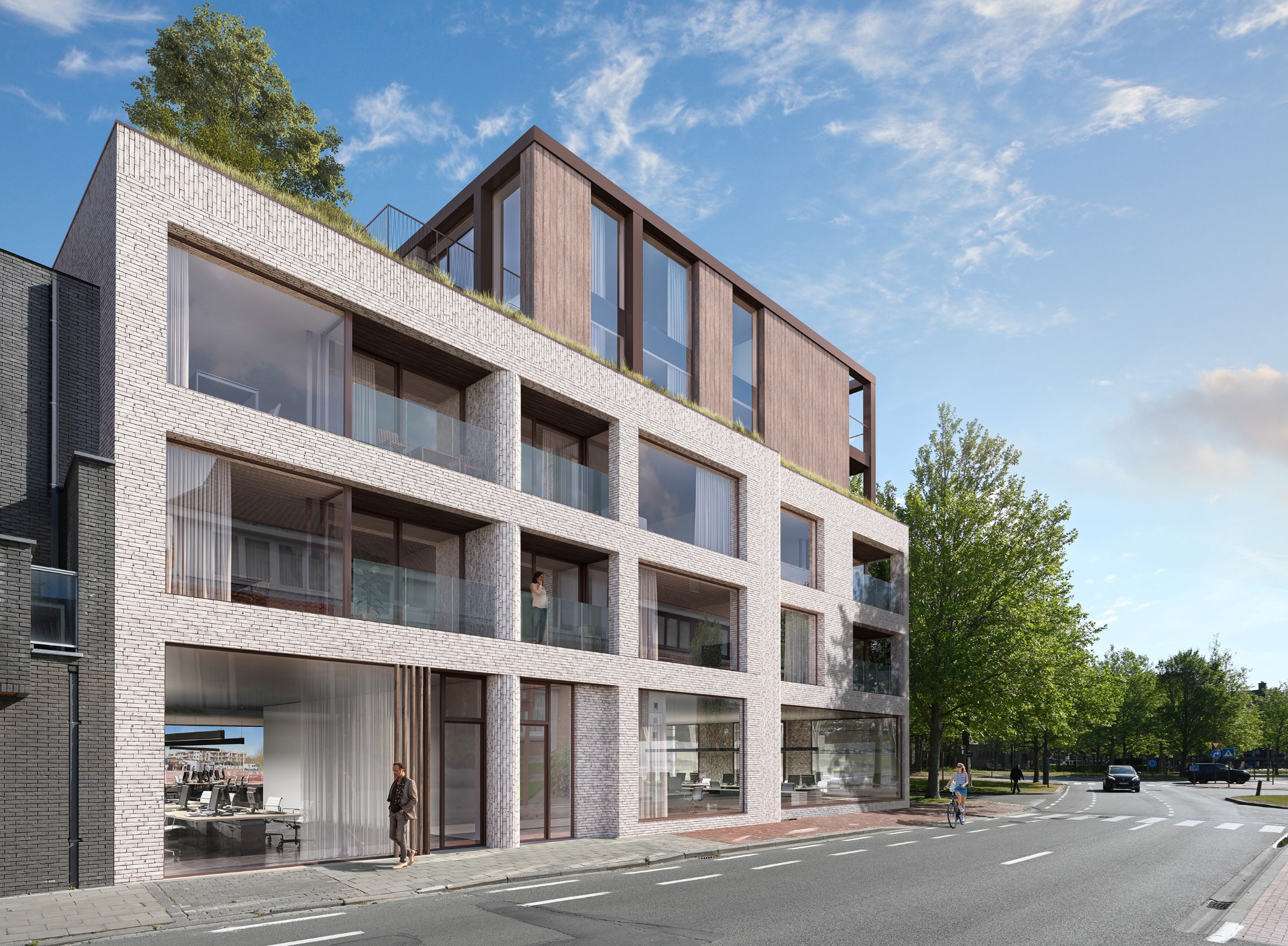 Ruim 1 slaapkamerappartement gelegen in nieuwbouwresidentie 'Maurice' 