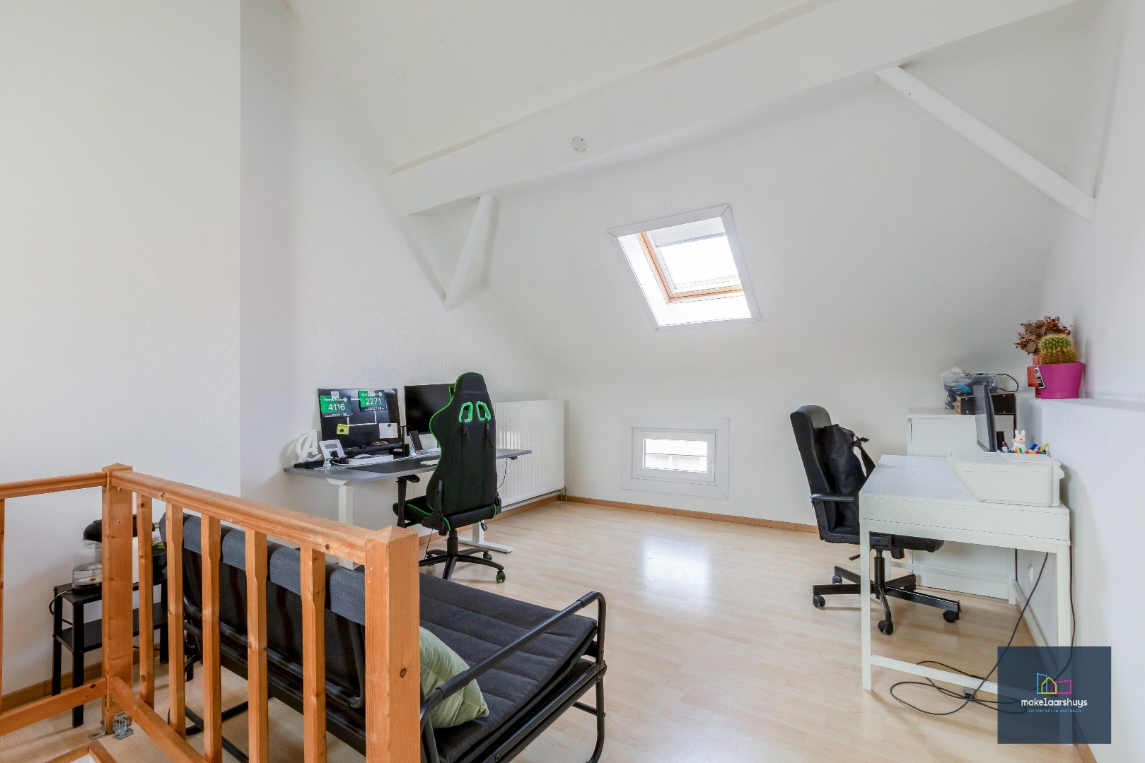 Charmante stadswoning met 2 slpk + bureau in Gent 