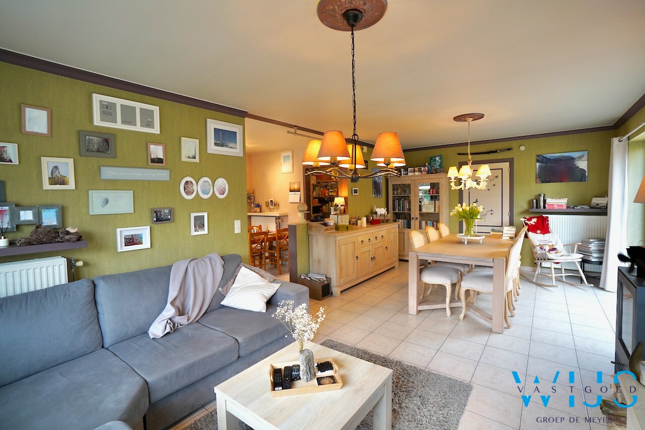 Instapklare halfopen bebouwing op rustige ligging in Doornzele/Evergem 