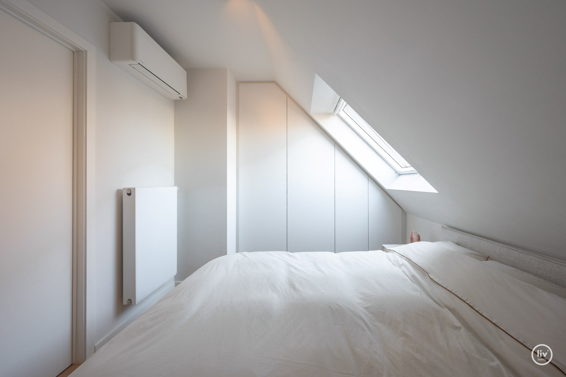 Uitzonderlijk luxueus afgewerkte duplex met royale terrassen, op topligging te Dumortierlaan. Hier werd over elk detail nagedacht 
