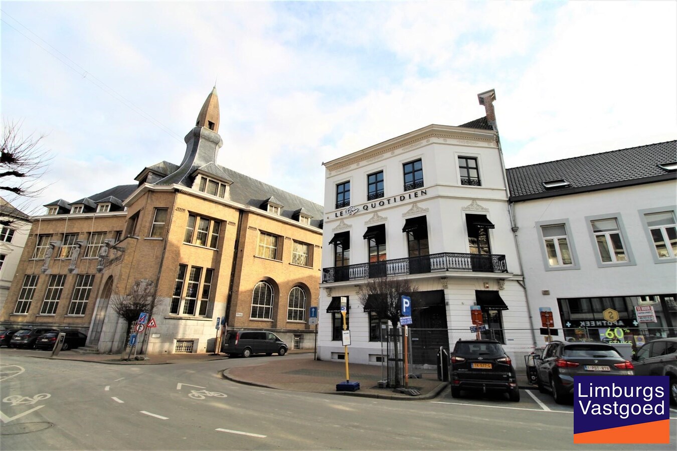 Gerestaur. Handelshuis 900m², terras/parking aan Havermarkt 