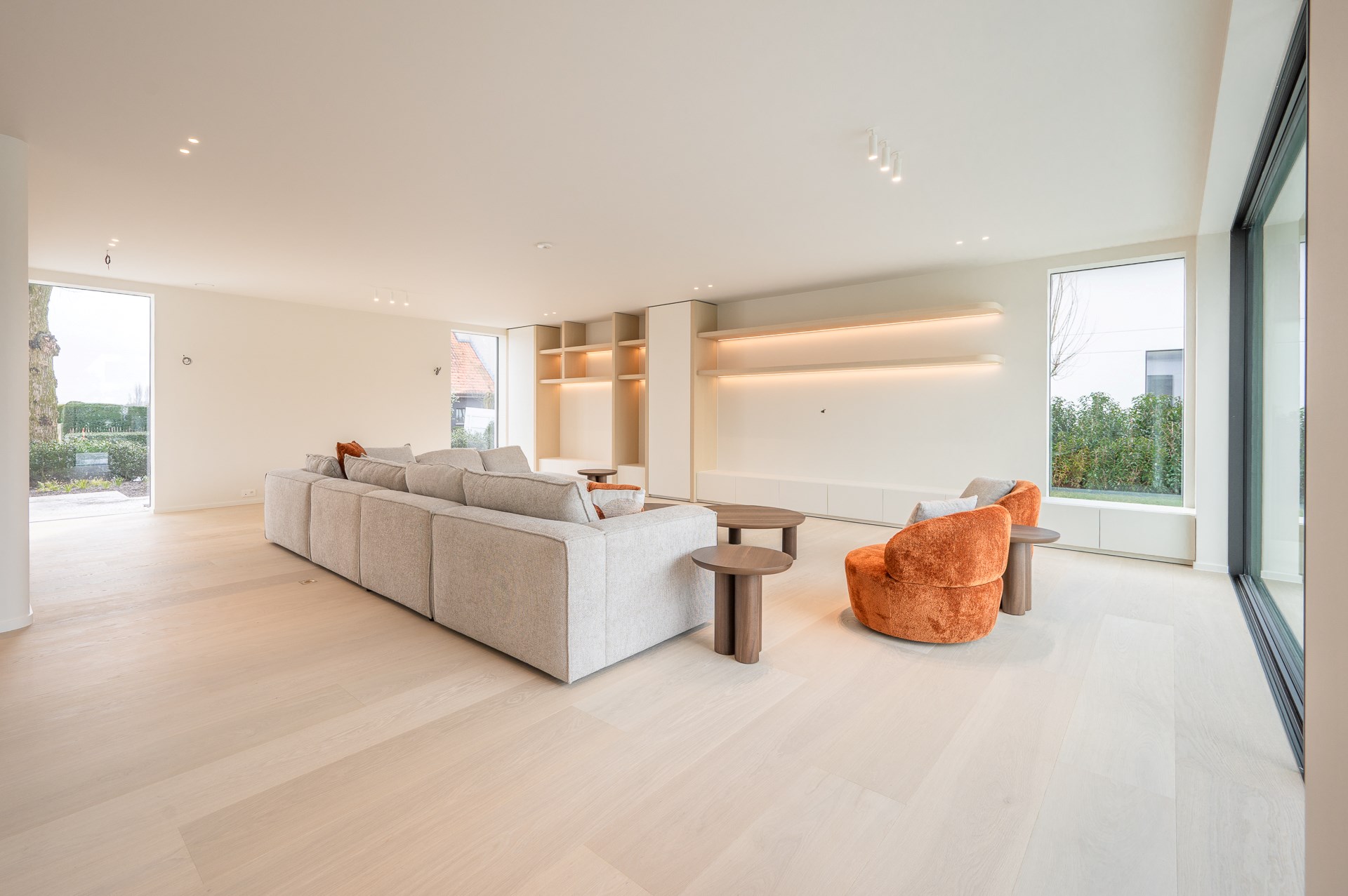 Luxueuze volledig afgewerkte nieuwbouwvilla gelegen aan de rand van het Zoute. 