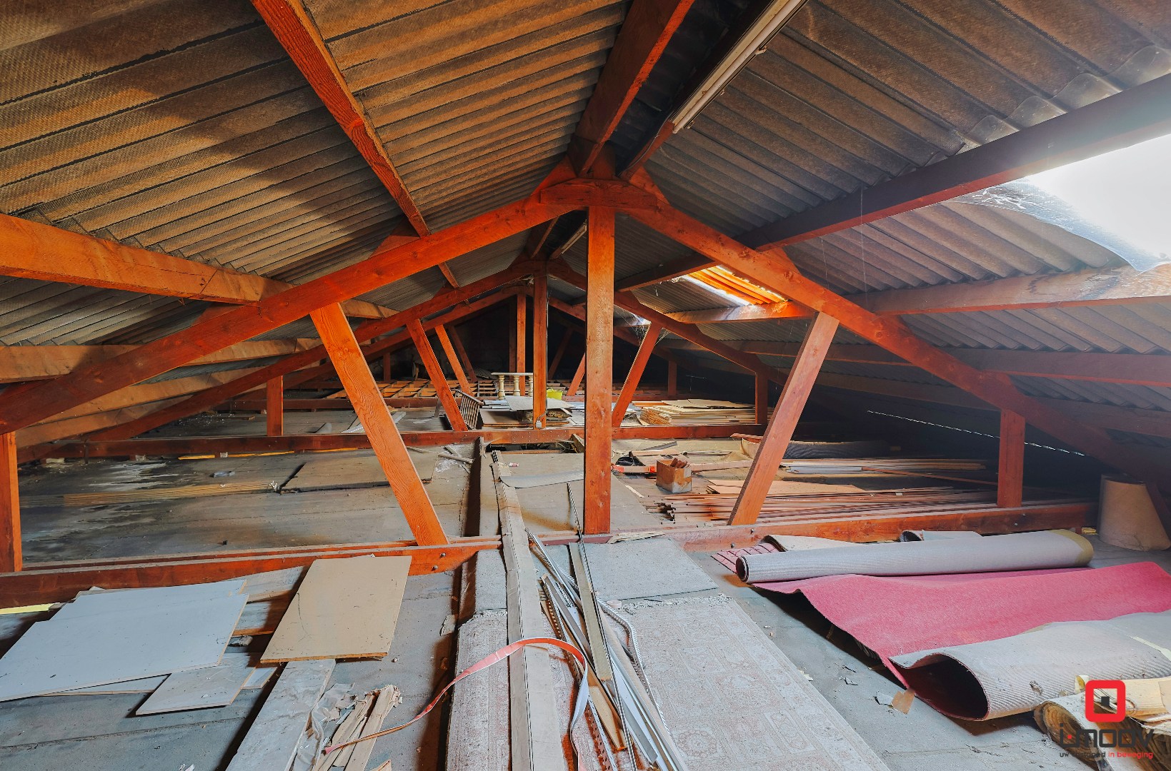 Bel-etagewoning met tuin, loods (450 m²) en tal van mogelijkheden 