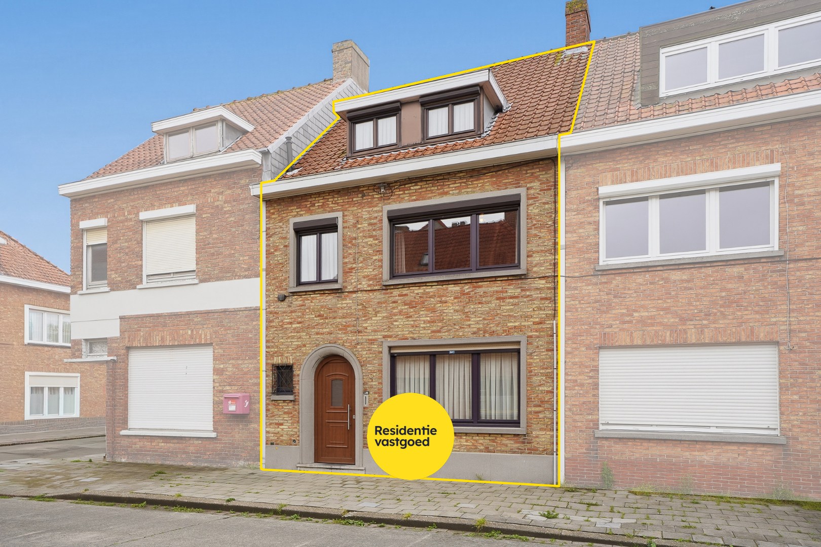 Ruime gezinswoning met zonnige tuin nabij Brugse binnenstad 