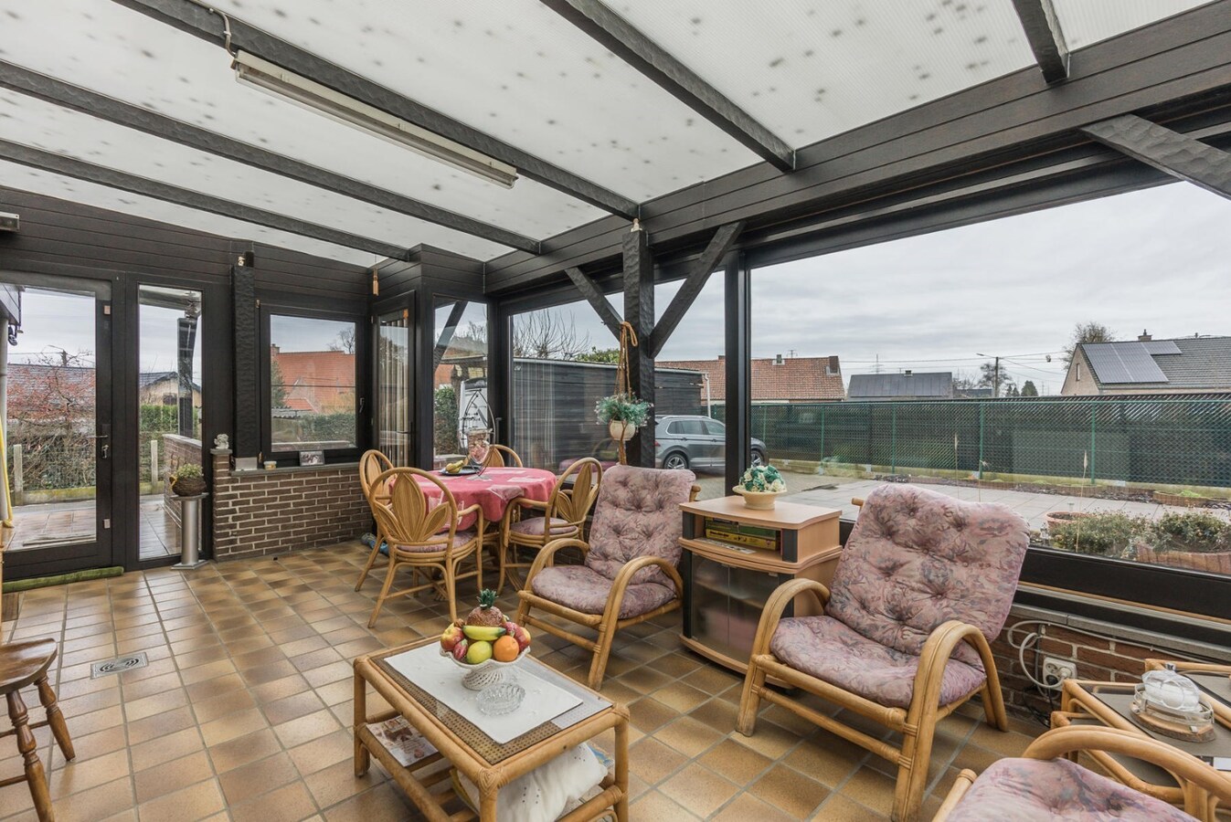 Open bebouwing op een perceel van 7a48ca 