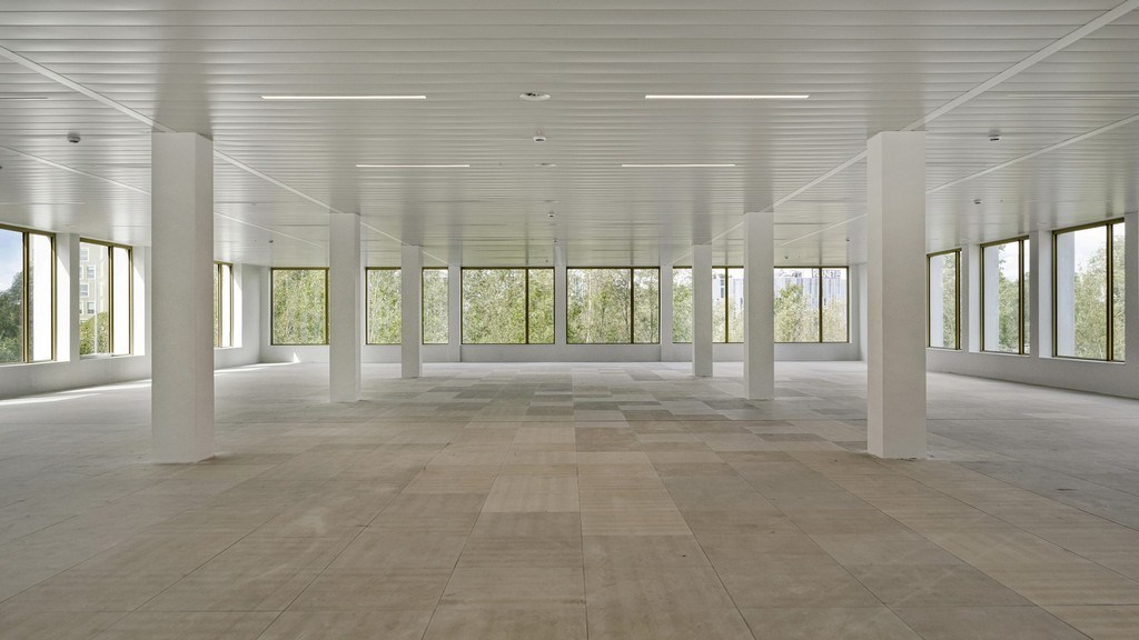 Nieuwbouw future proof kantoren te huur aan The Loop in Gent