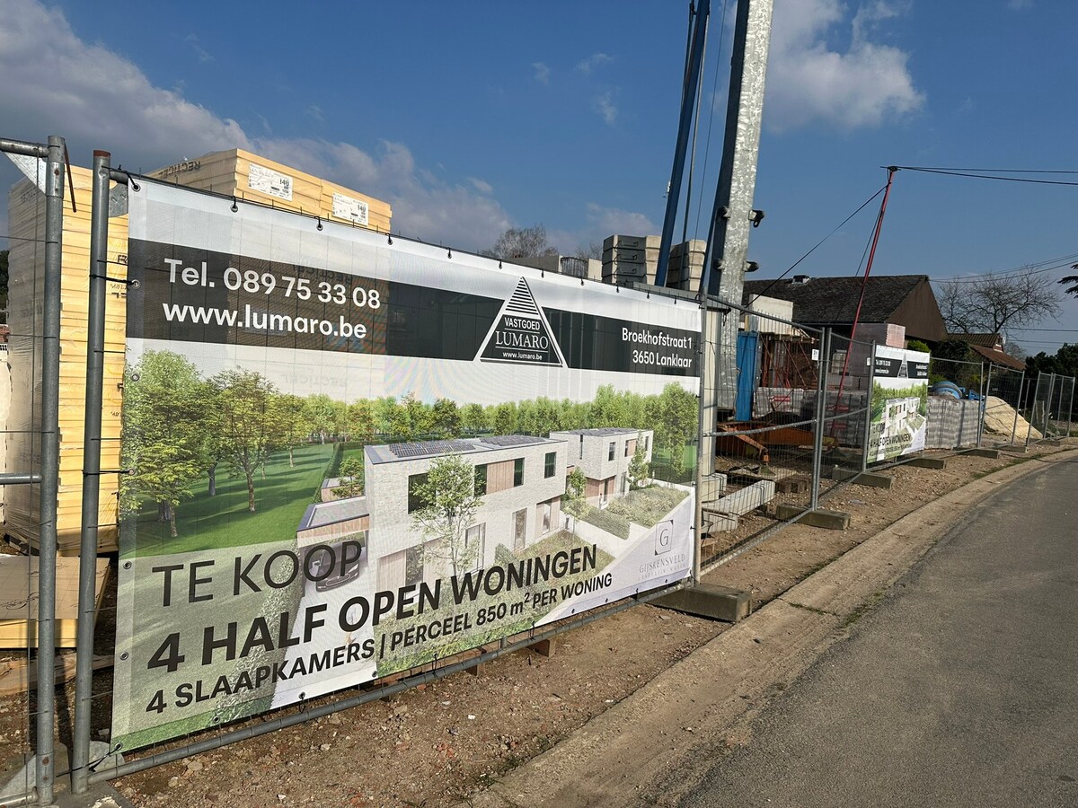 Luxueuze nieuwbouw woning op perceel van 9a41ca 