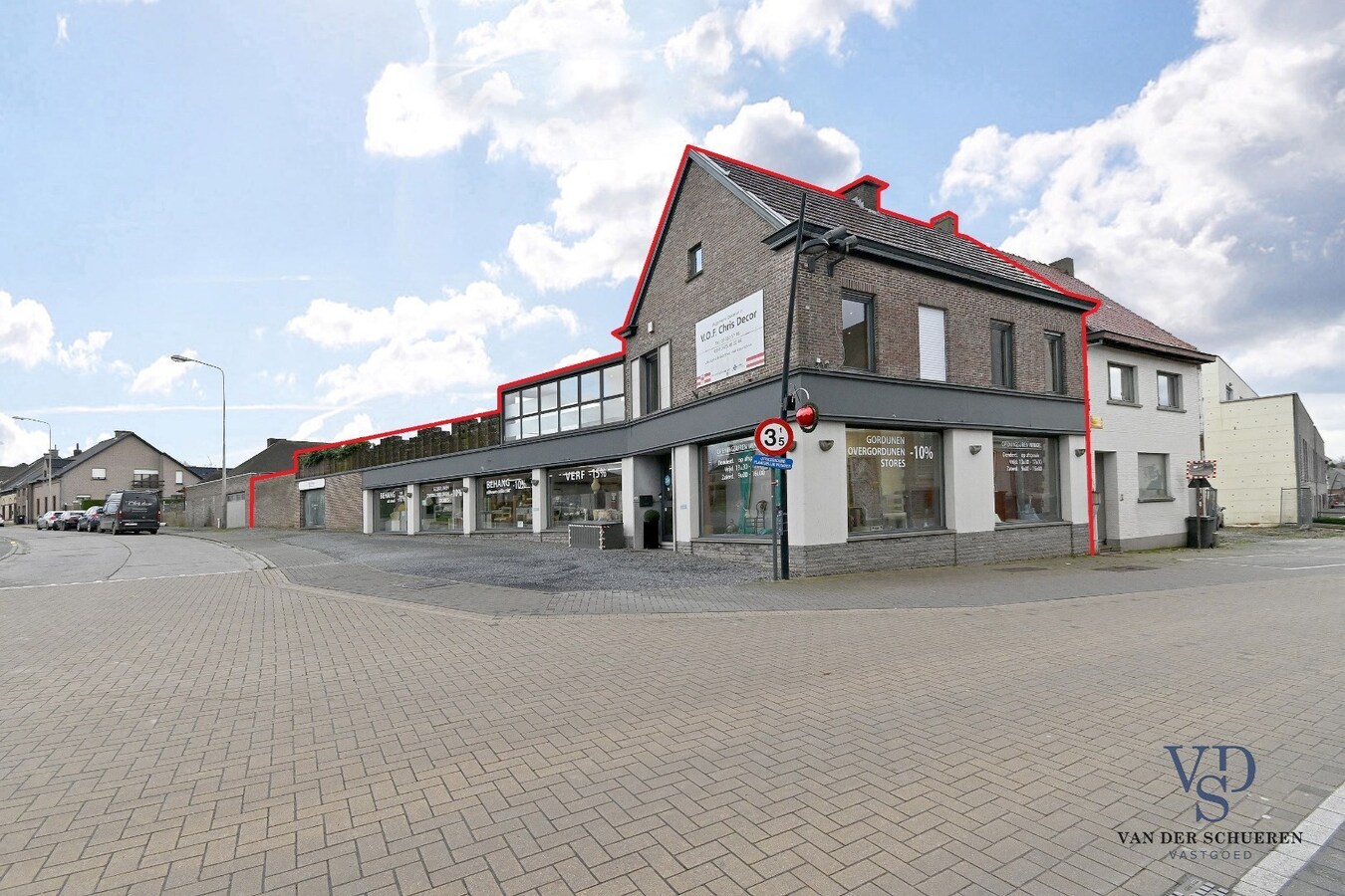 Werken én wonen in centrum Balegem 