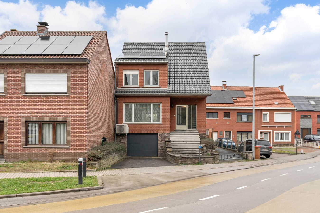 Half open bebouwing met tuin, terras en garage in Boutersem - EPC label B 