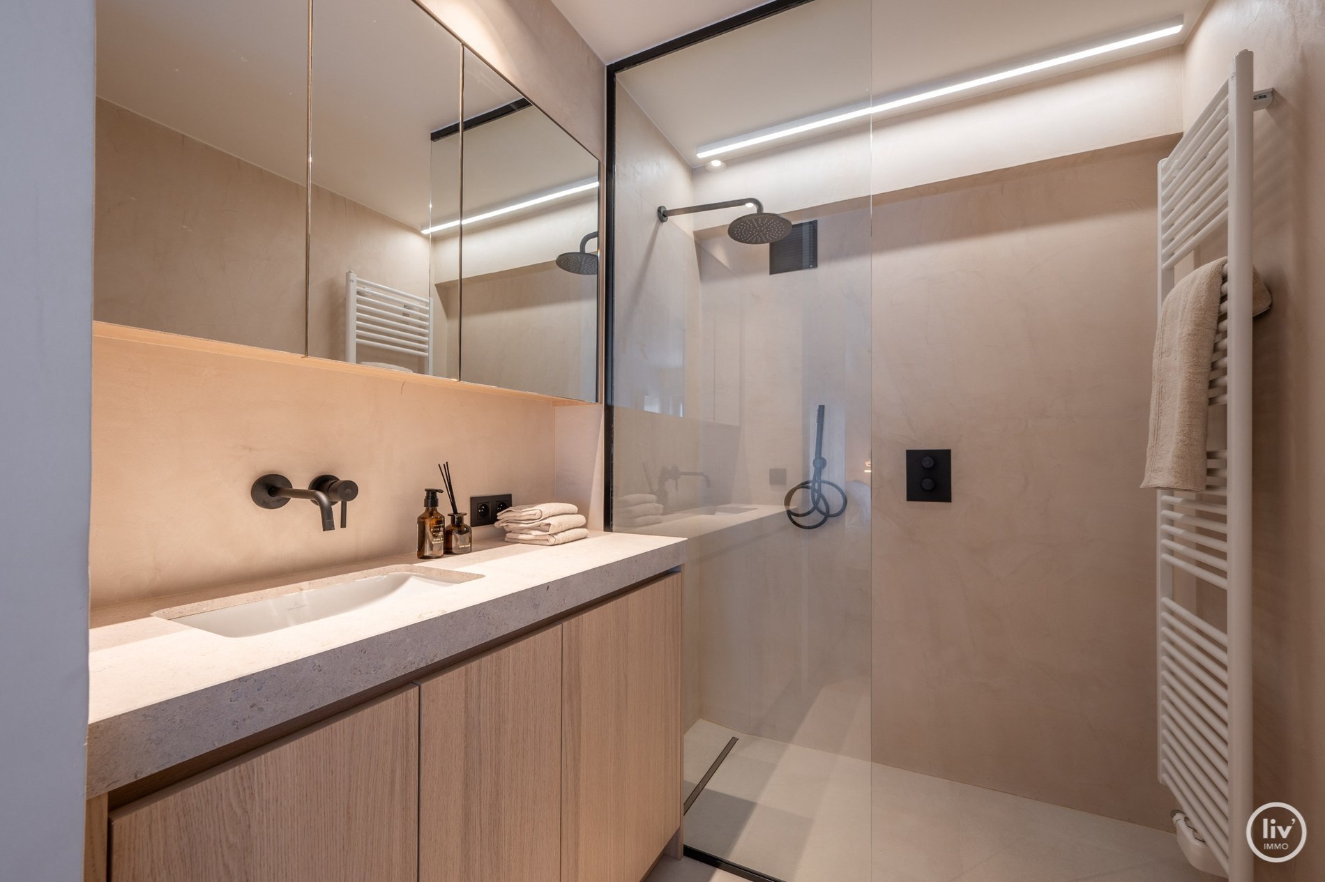 Appartement de 3 chambres lumineux et rénové avec vue dégagée. 