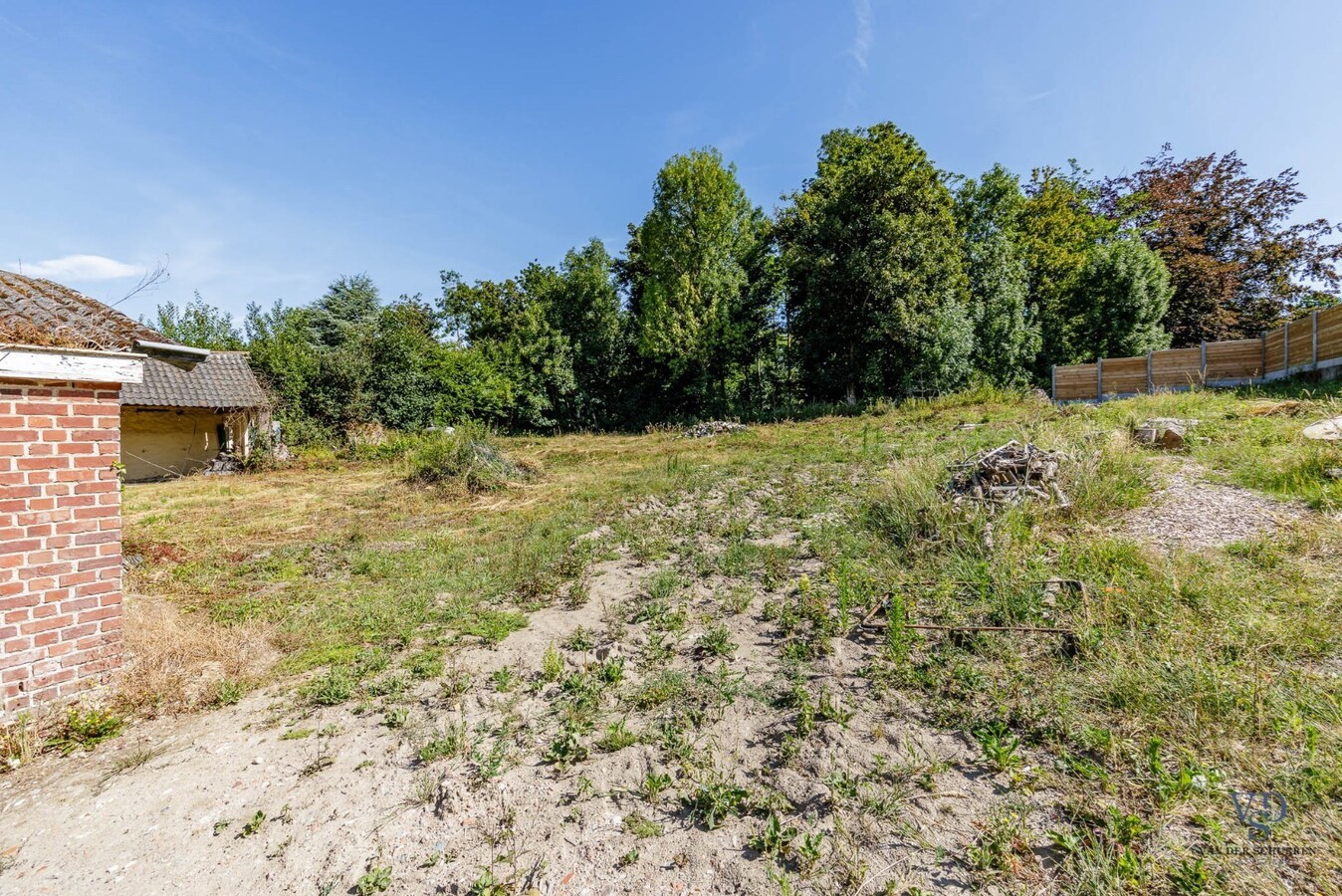 Bouwgrond voor halfopen bebouwing 