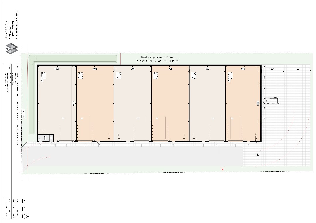 Nieuwbouw magazijnen te koop vlakbij A12 in Aartselaar