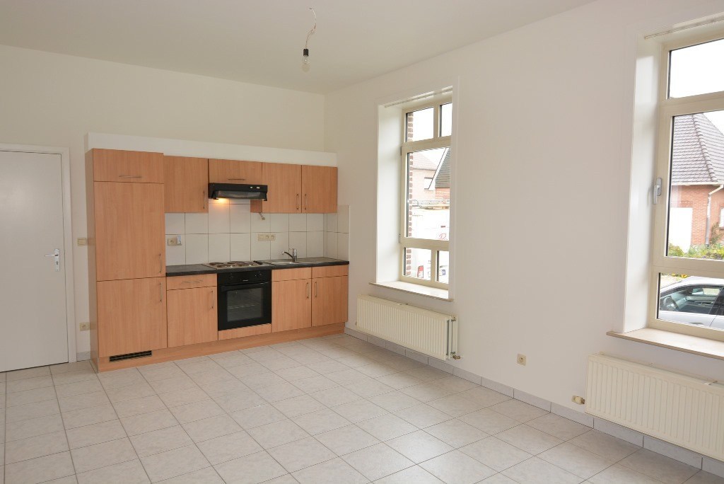 Gelijkvloers appartement met 1 slaapkamer. 