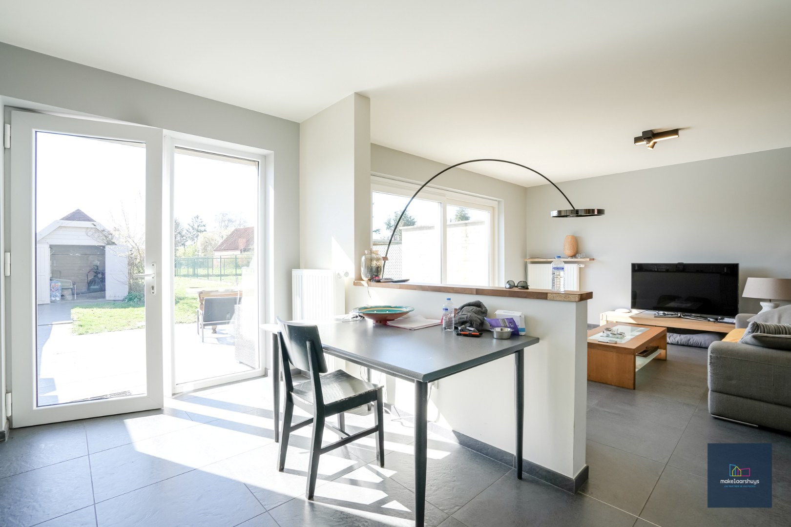 Rustig gelegen woning met 3slpk, garage en tuin 