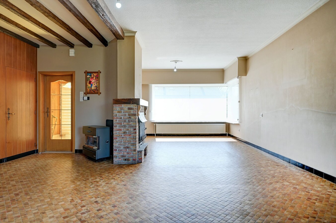 Ruime woning met drie slaapkamers 