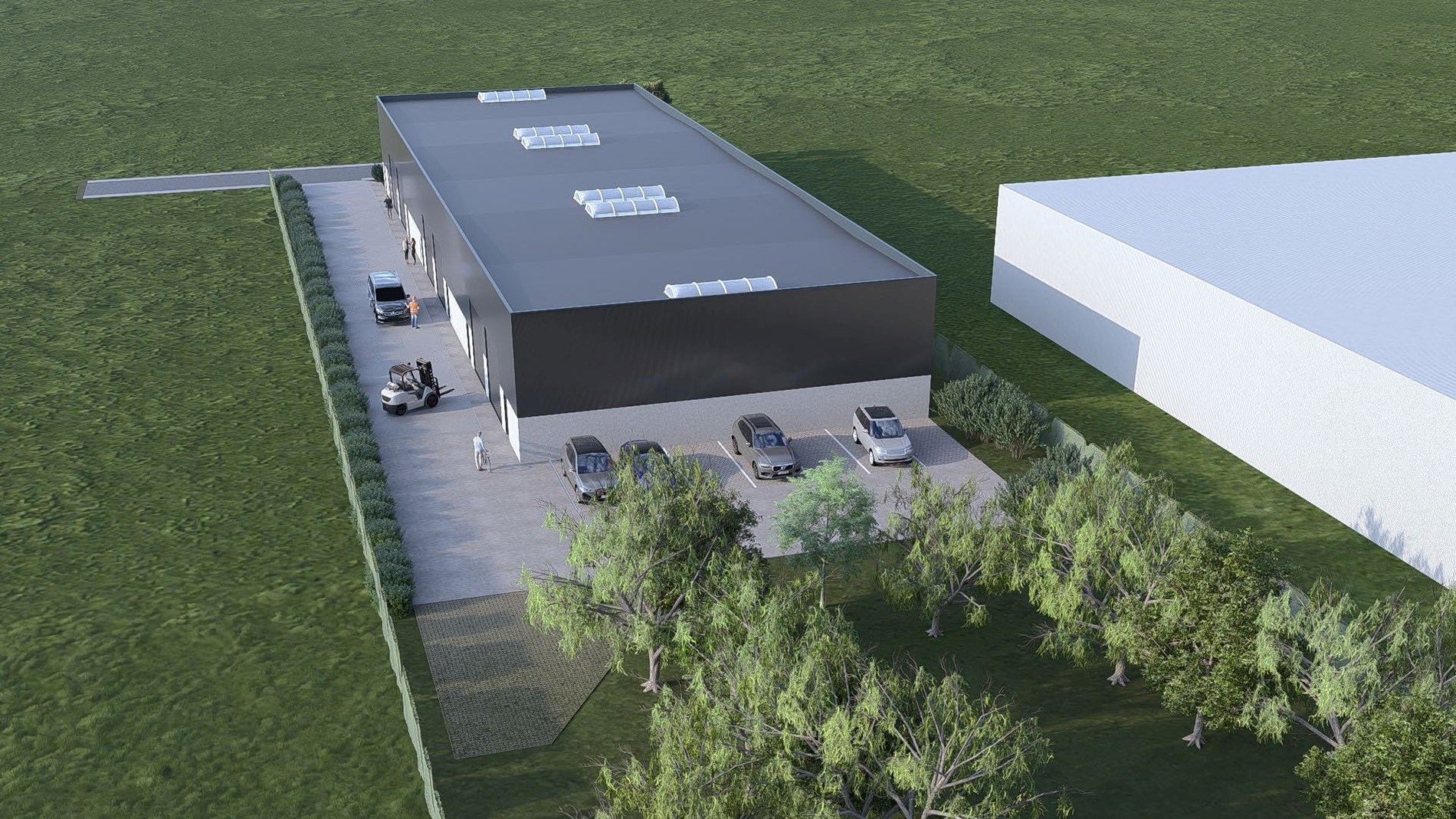 Nieuwbouw magazijnen te koop vlakbij A12 in Aartselaar