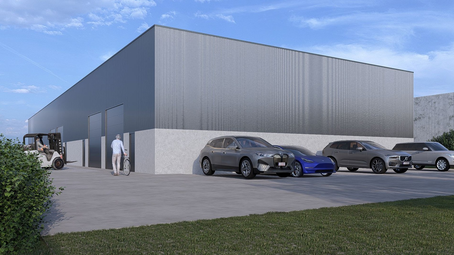 Nieuwbouw magazijnen te koop vlakbij A12 in Aartselaar