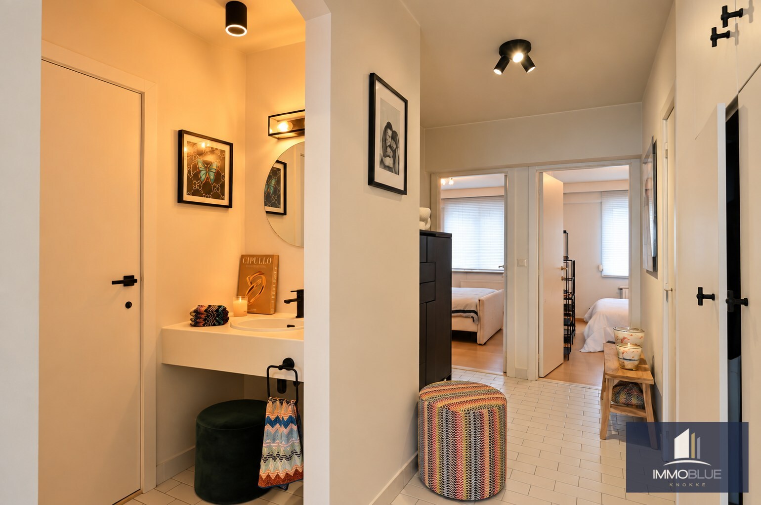 Zeer lichtrijk en instapklaar zuidgericht appartement met open zicht. 