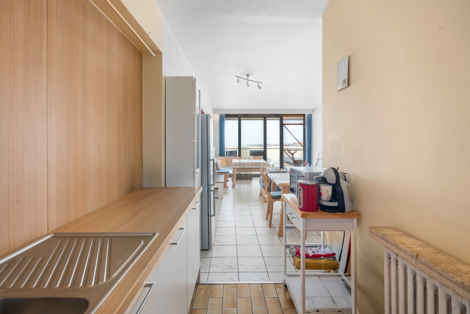 Appartement avec vue sur la mer dans la Résidence Zilvermeeuw 
