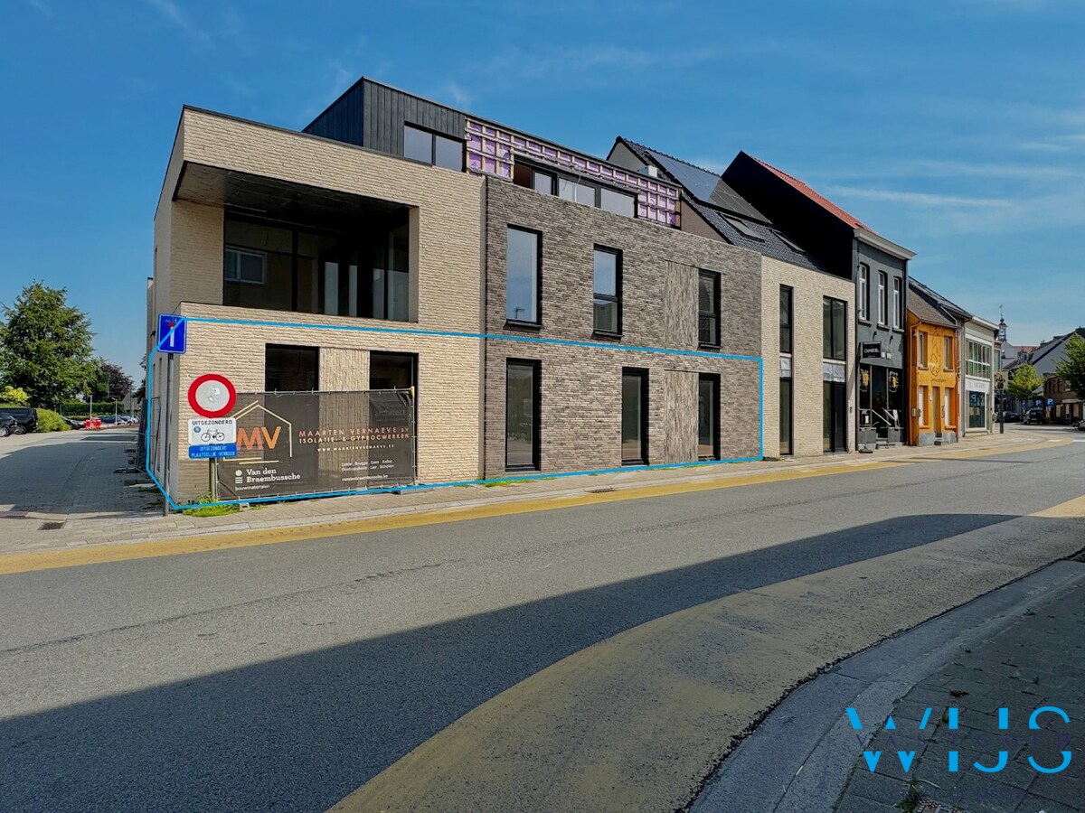Ruim gelijkvloers nieuwbouwappartement met tuin en 2 terrassen 